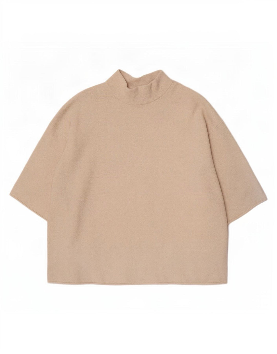 Женская футболка оверсайз Zara Top UK 14, средний цвет, белый хлопок