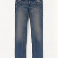 Diesel Damskie Chela Slim Jeans W25 L32 Niebieskie bawełniane
