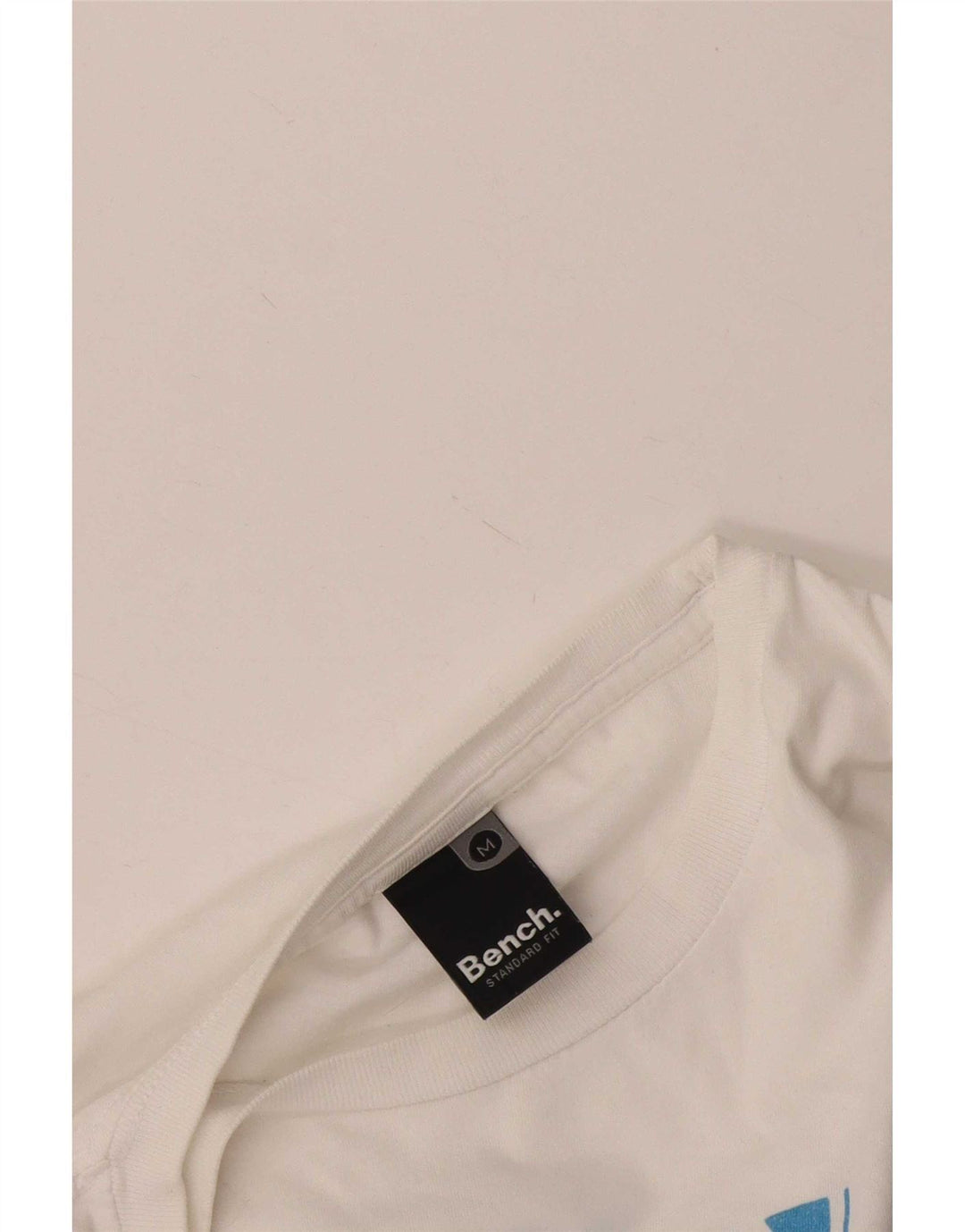 Bench - Camiseta gráfica para hombre, color blanco medio