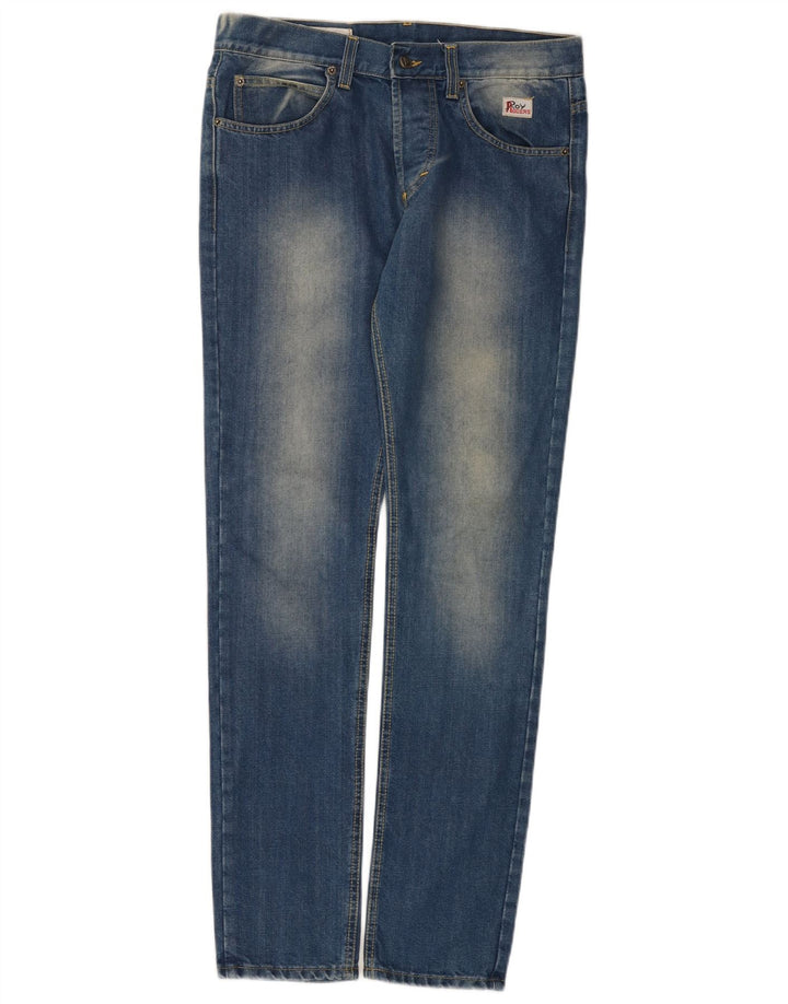 Roy Rogers Slim Jeans til mænd W32 L32 blå bomuld