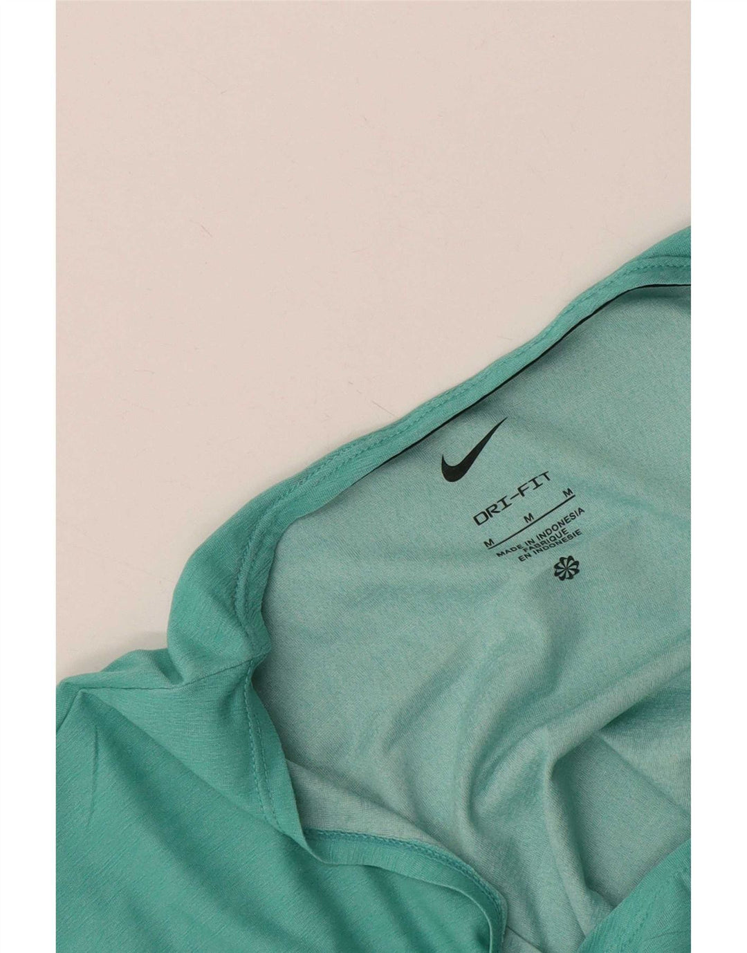 Maglietta Nike Dri Fit da donna, taglia UK 14, blu medio