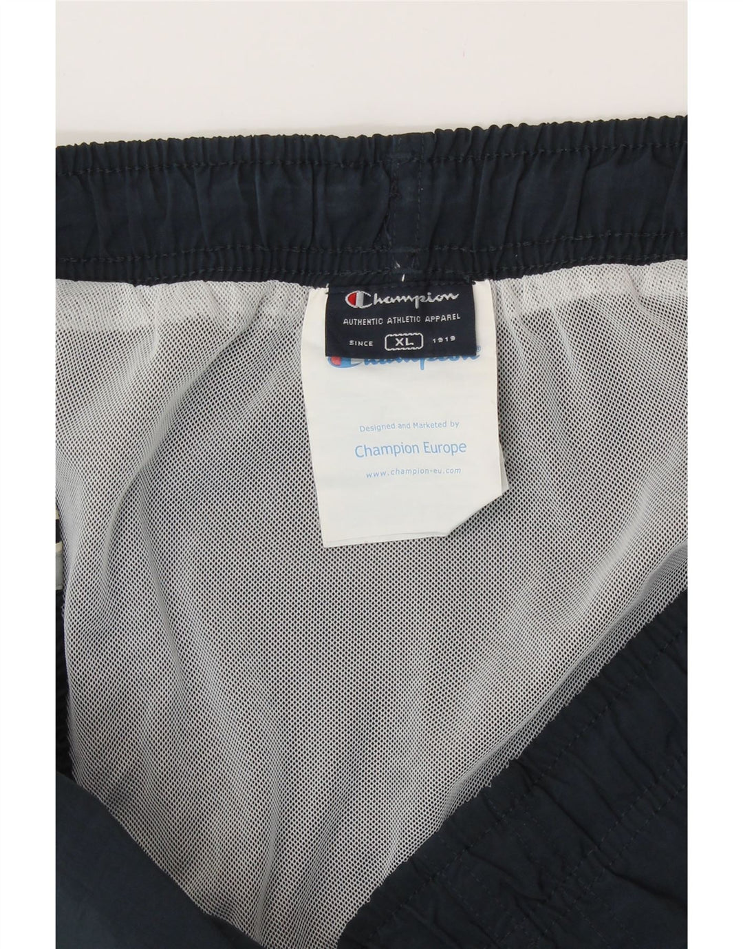 CHAMPION Mens Swimming Shorts XL  Navy Blue Polyester