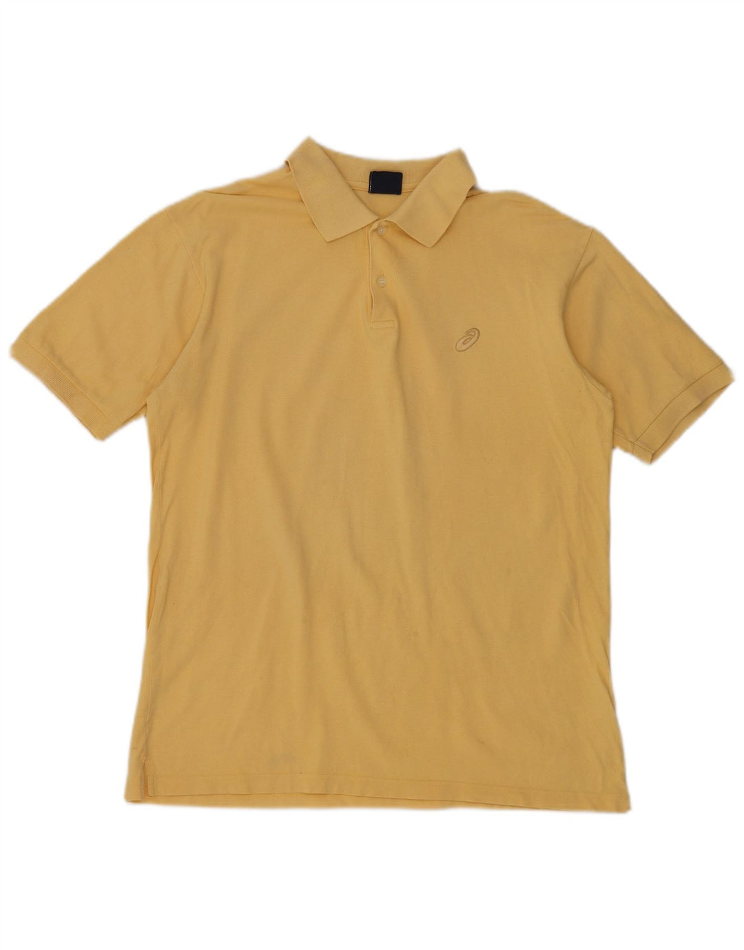 Asics herre poloshirt Medium gul bomuld