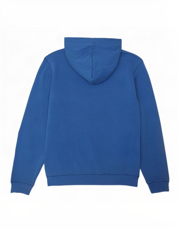 Quiksilver Jungen-Kapuzenpullover mit Grafik, 11–12 Jahre, blaue Baumwolle