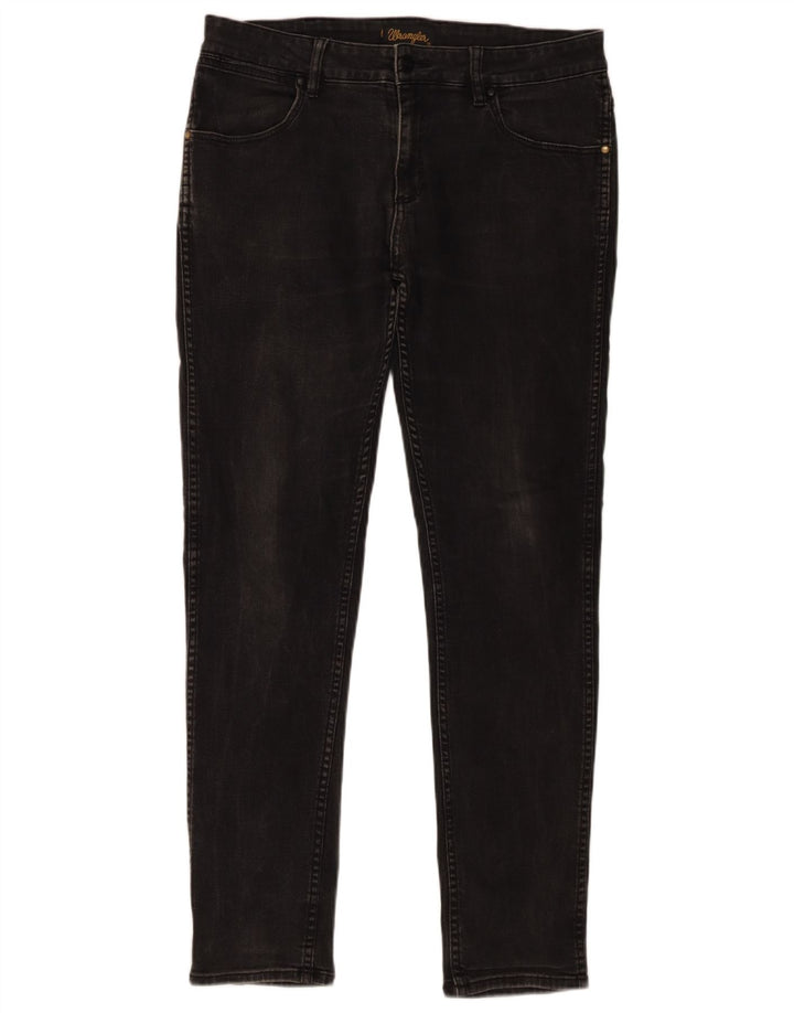 Wrangler Herre Stompers Slim Jeans W32 L30 Sort Bomuld