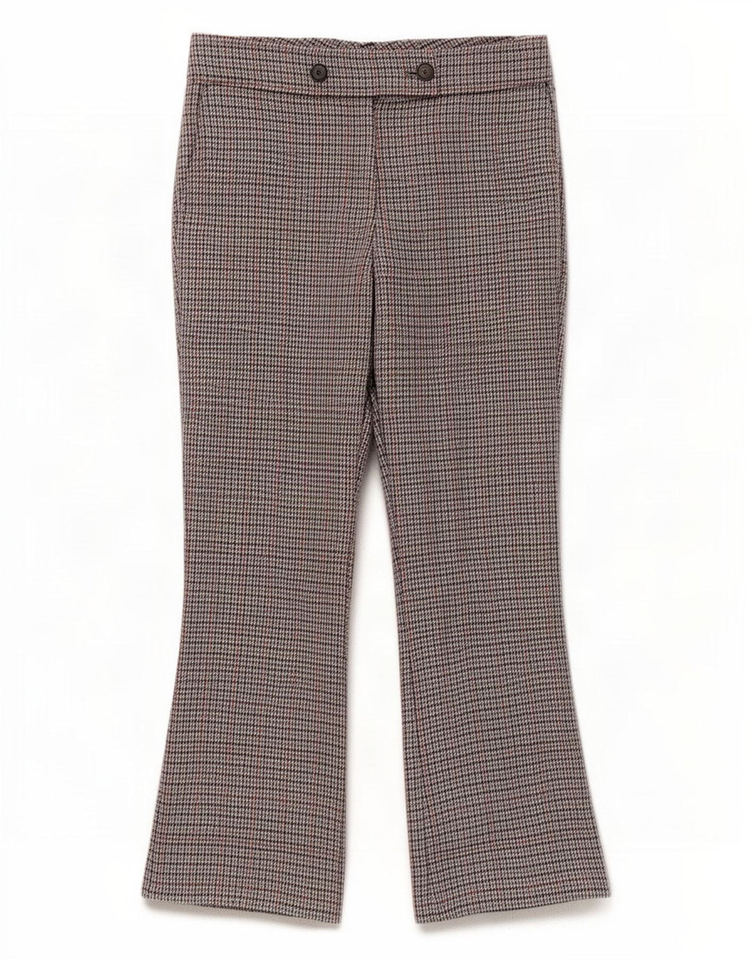 Hugo Boss Womens Suit Trousers UK 12 Medium W32 L27 Grey Houndstooth