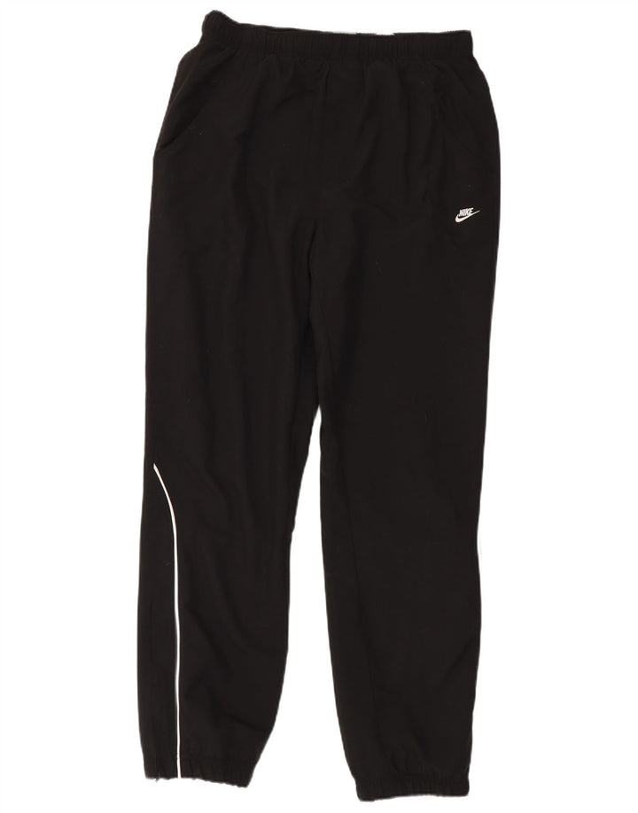Nike Mens Tracksuit Trousers Joggers Large Black Polyester