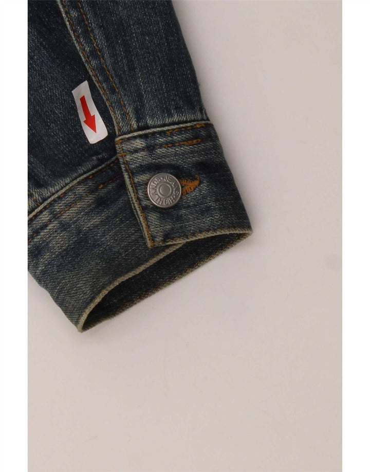 Giacca in denim da uomo High Lands UK 38 Cotone blu medio