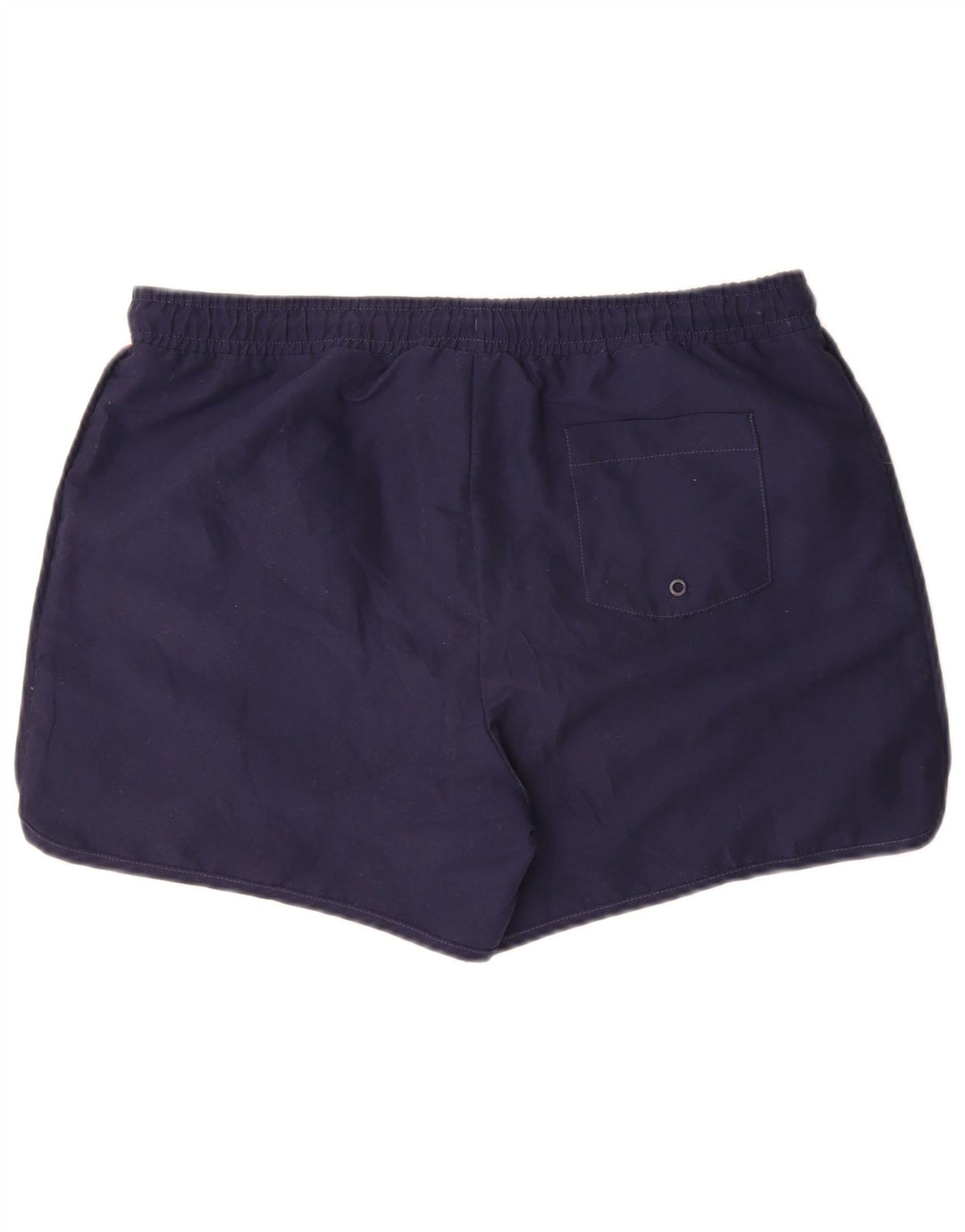 Pantaloncini da bagno da uomo Fila Large in poliestere color block blu navy