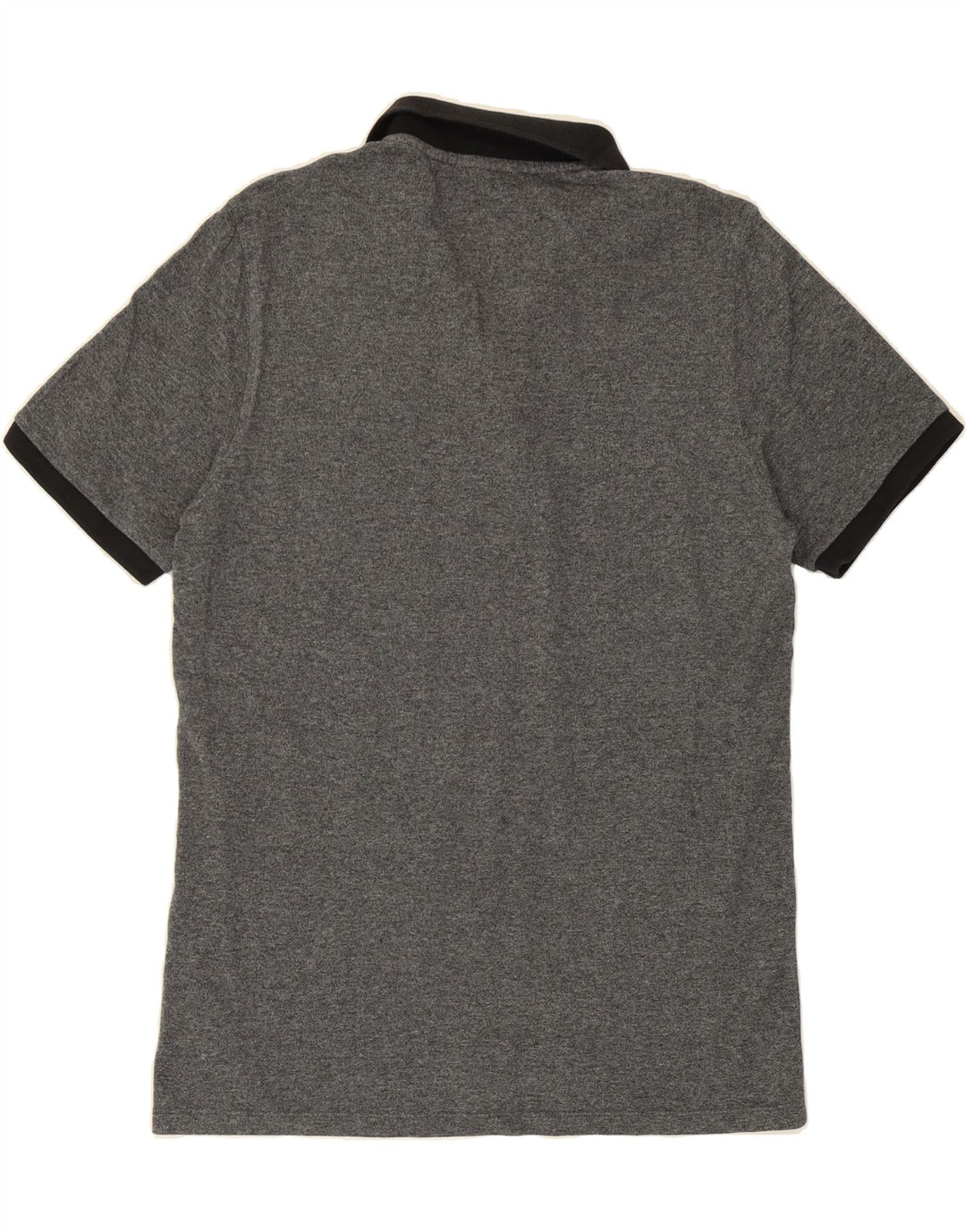 JACK & JONES Mens Polo Shirt XL Grey Cotton Vintage Jack & Jones and Second-Hand Jack & Jones from Messina Hembry 
