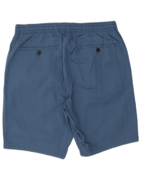 Fat Face Mens Chino Shorts W36 Large Blue Cotton