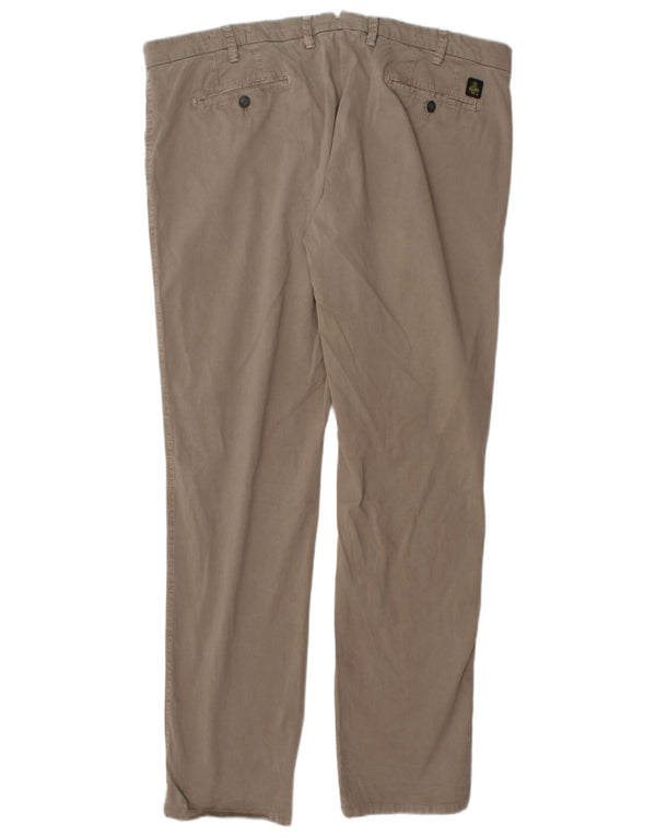 Refrigiwear Pantalon Chino Slim Homme W44 L33 Coton Beige