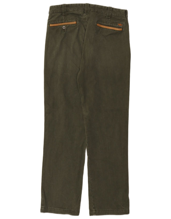 Dockers Mens Straight Jeans W34 L32 Khaki Cotton