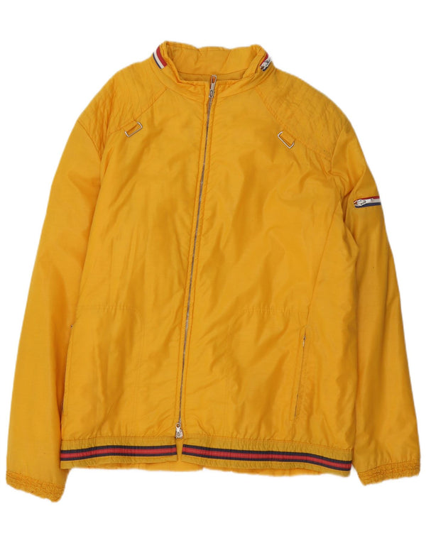 Giubbotto bomber vintage da uomo UK 42 XL giallo