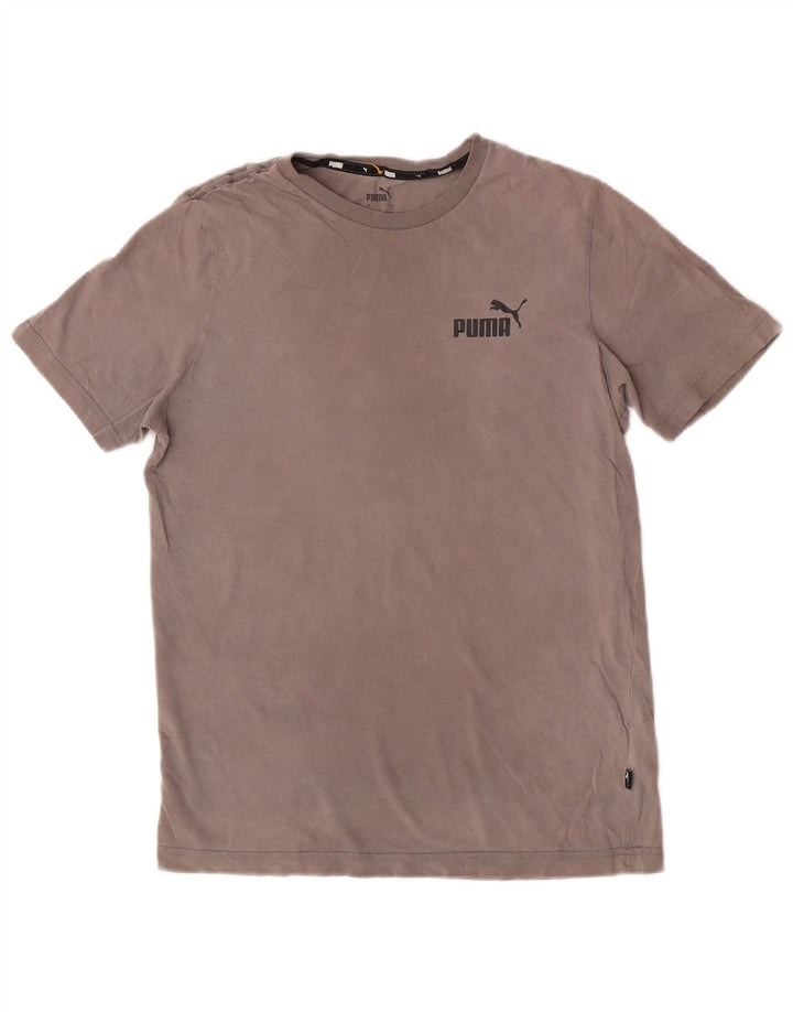Puma herre T-shirt top lille grå bomuld