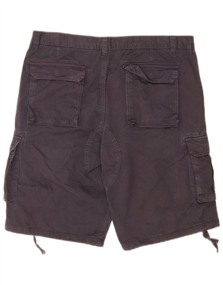 Scout Mens Cargo Shorts XL Azul Marinho Algodão