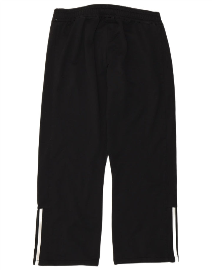 Pantaloni da tuta da uomo Adidas Large neri in poliestere