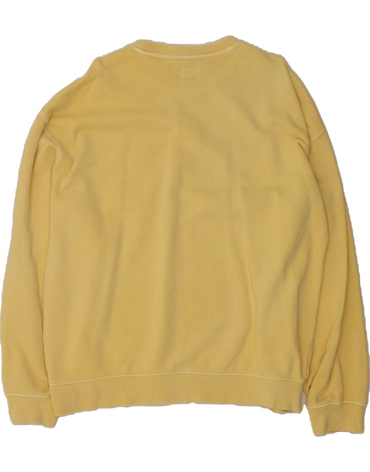 LEVI'S Mens Sweatshirt Jumper Large Yellow Cotton Vintage Levi's and Second-Hand Levi's from Messina Hembry 