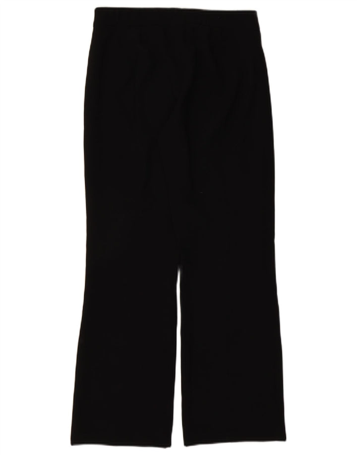 Zara Womens Bootcut Casual Trousers Small W26 L28 Black Polyester