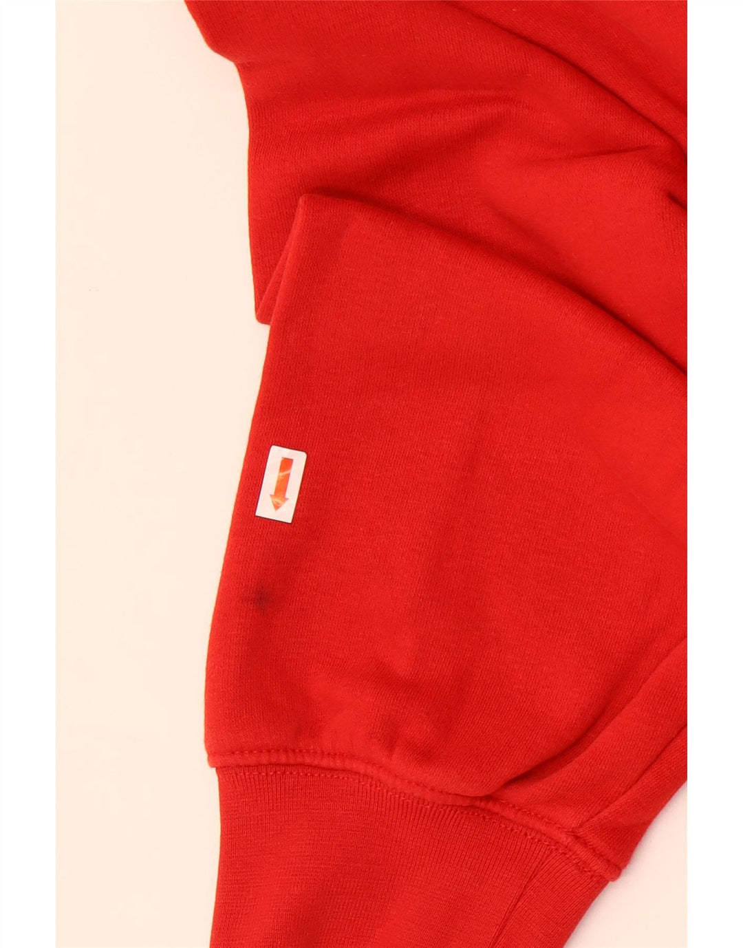 Champion Herre Grafisk Sweatshirt Jumper Stor Rød Bomuld