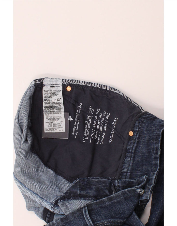 LEVI'S Womens Skinny Jeans W29 L34 Blue Cotton Vintage Levi's and Second-Hand Levi's from Messina Hembry 