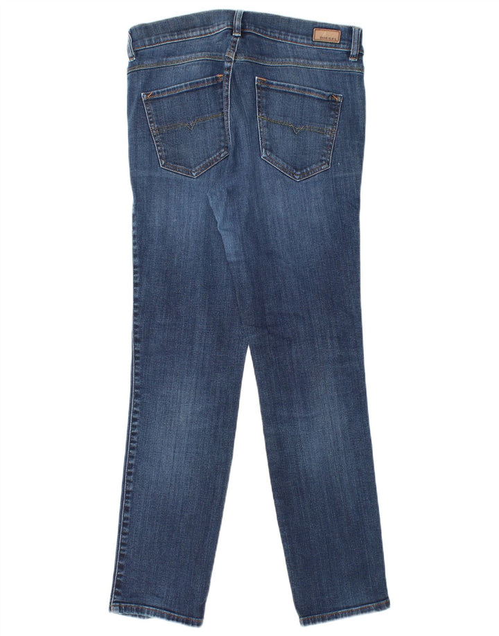 Diesel Womens Slim Jeans W29 L29 Blue Cotton