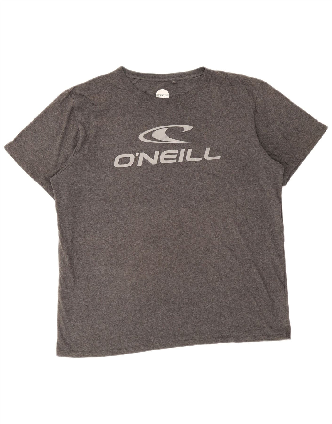 O'Neill Mens Graphic T-Shirt Top 2XL Grey Cotton