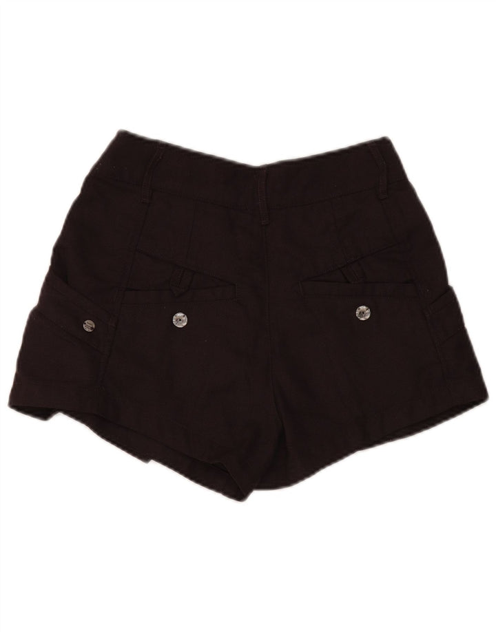 DIESEL Womens High Waist Casual Shorts W28 Medium Brown Wool