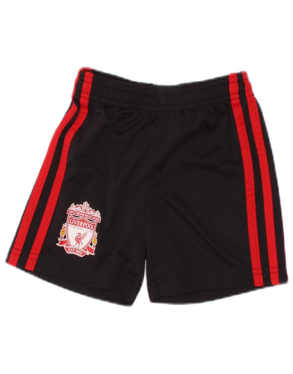 Adidas Baby Boys Liverpool sportsshorts 6-9 måneder sort polyester