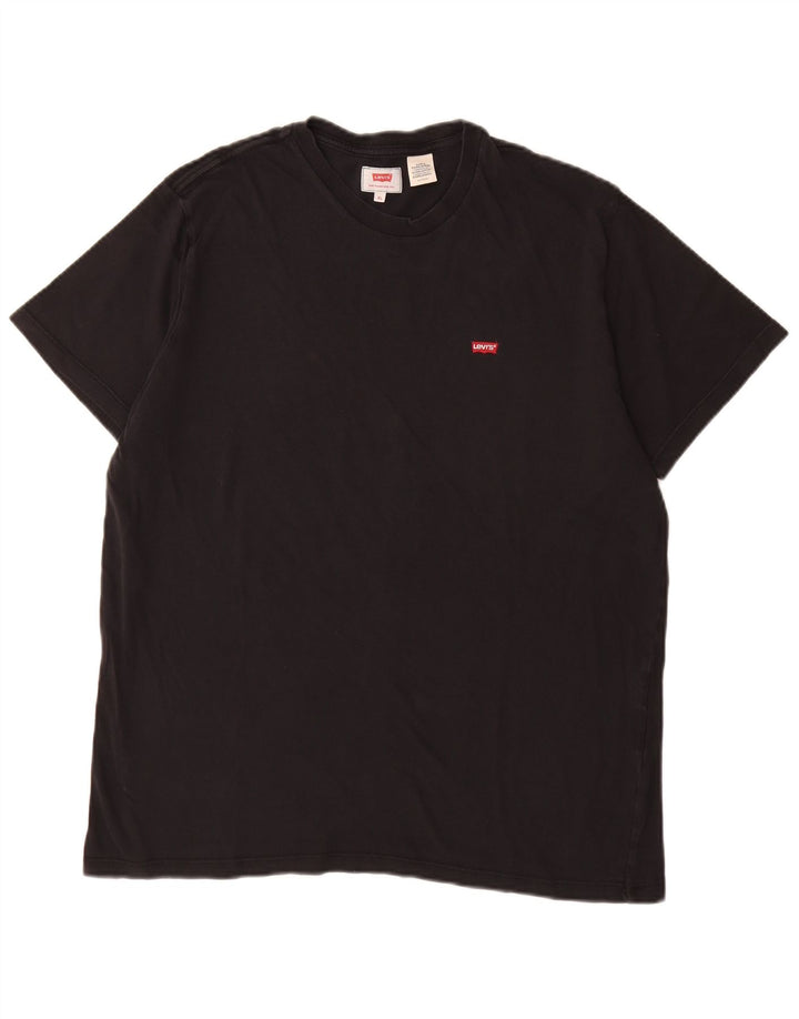 Levi's Mens T-Shirt Top XL Black