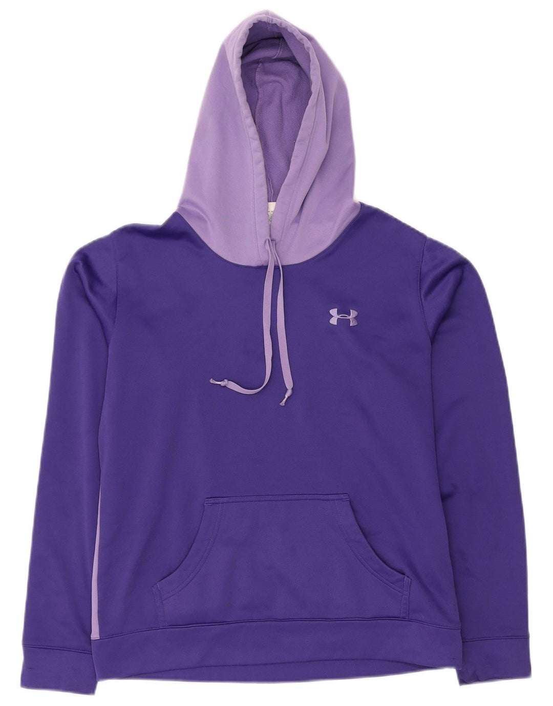 Felpa con cappuccio da uomo UNDER ARMOUR poliestere viola medio