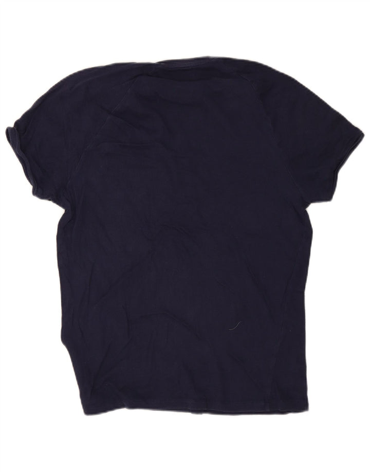 T-shirt Zara da uomo Top Small Blu Navy