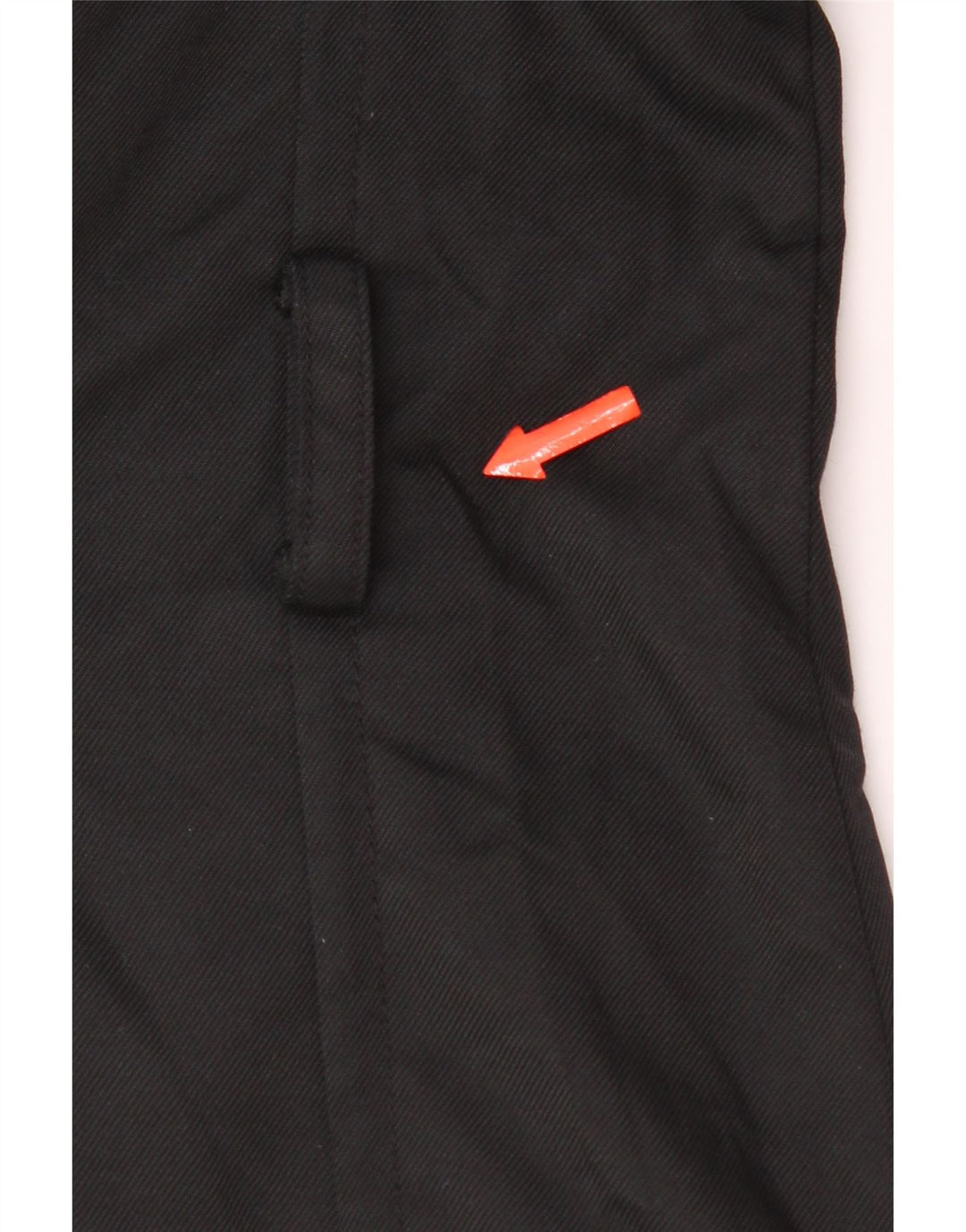 Zara Womens Military Jacket UK 12 Medium Black Nylon