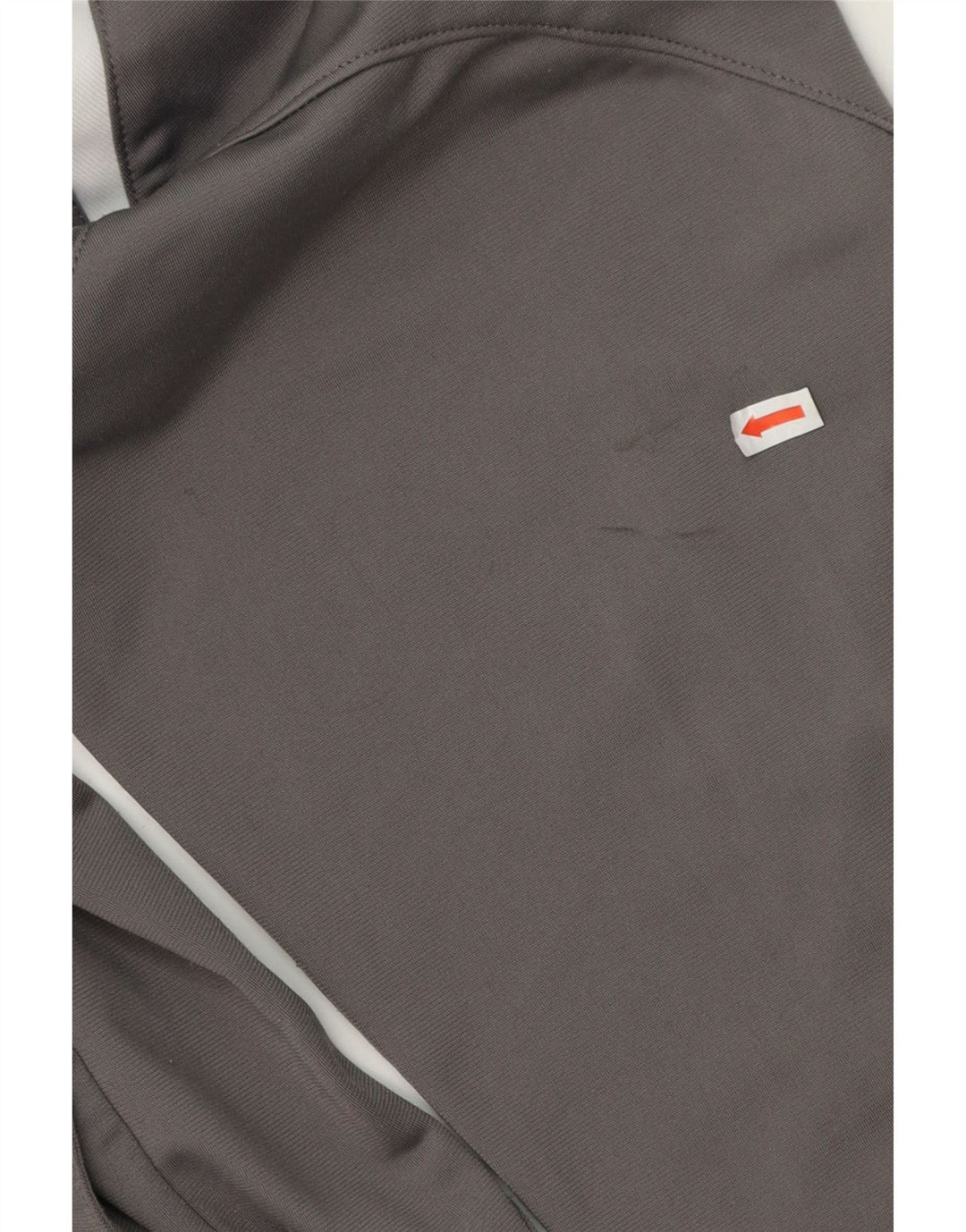 REEBOK Mens Graphic Tracksuit Top Jacket XS Grey Colourblock Polyester Vintage Reebok and Second-Hand Reebok from Messina Hembry 