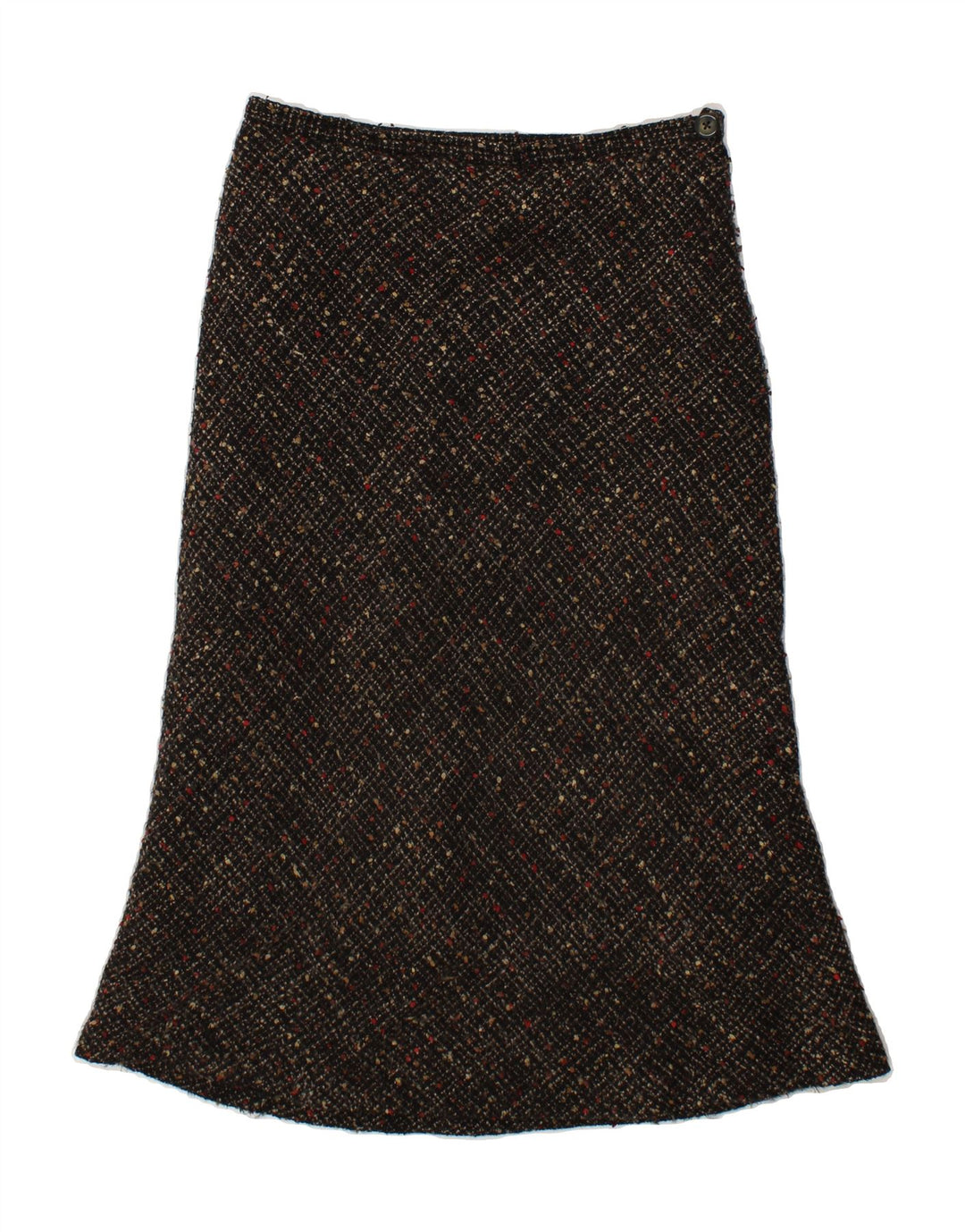 VIYELLA Womens Petite Maxi Skirt W33 Large Black Flecked Vintage Viyella and Second-Hand Viyella from Messina Hembry 