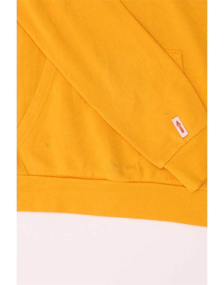 Champion Boys Graphic Hoodie Jumper 9-10 Years Medium Yellow