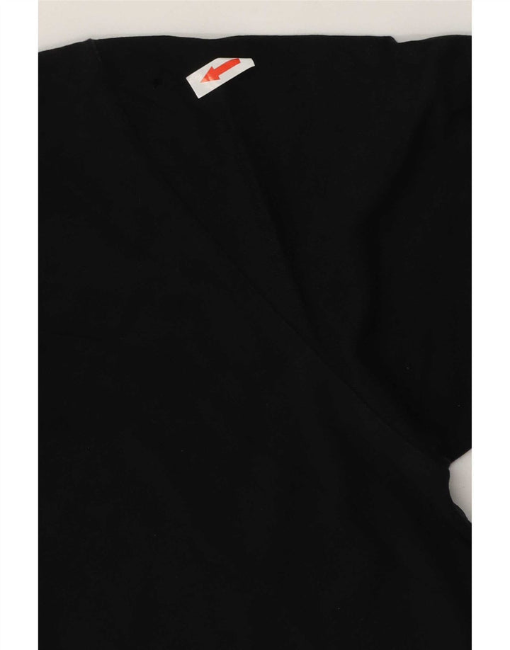 Nike Herren-T-Shirt mit Grafik, Größe S, schwarze Baumwolle