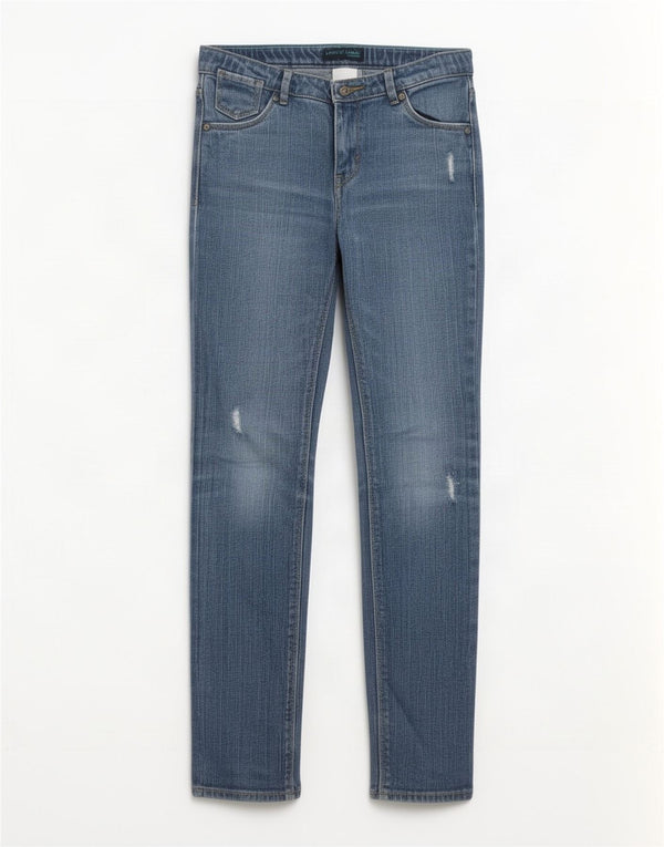 Jeans skinny effetto invecchiato per ragazze Levi's 9-10 anni W24 L28 cotone blu