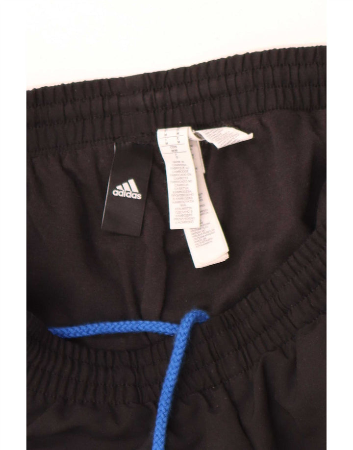Adidas Pantalon de survêtement pour homme Noir moyen Polyester