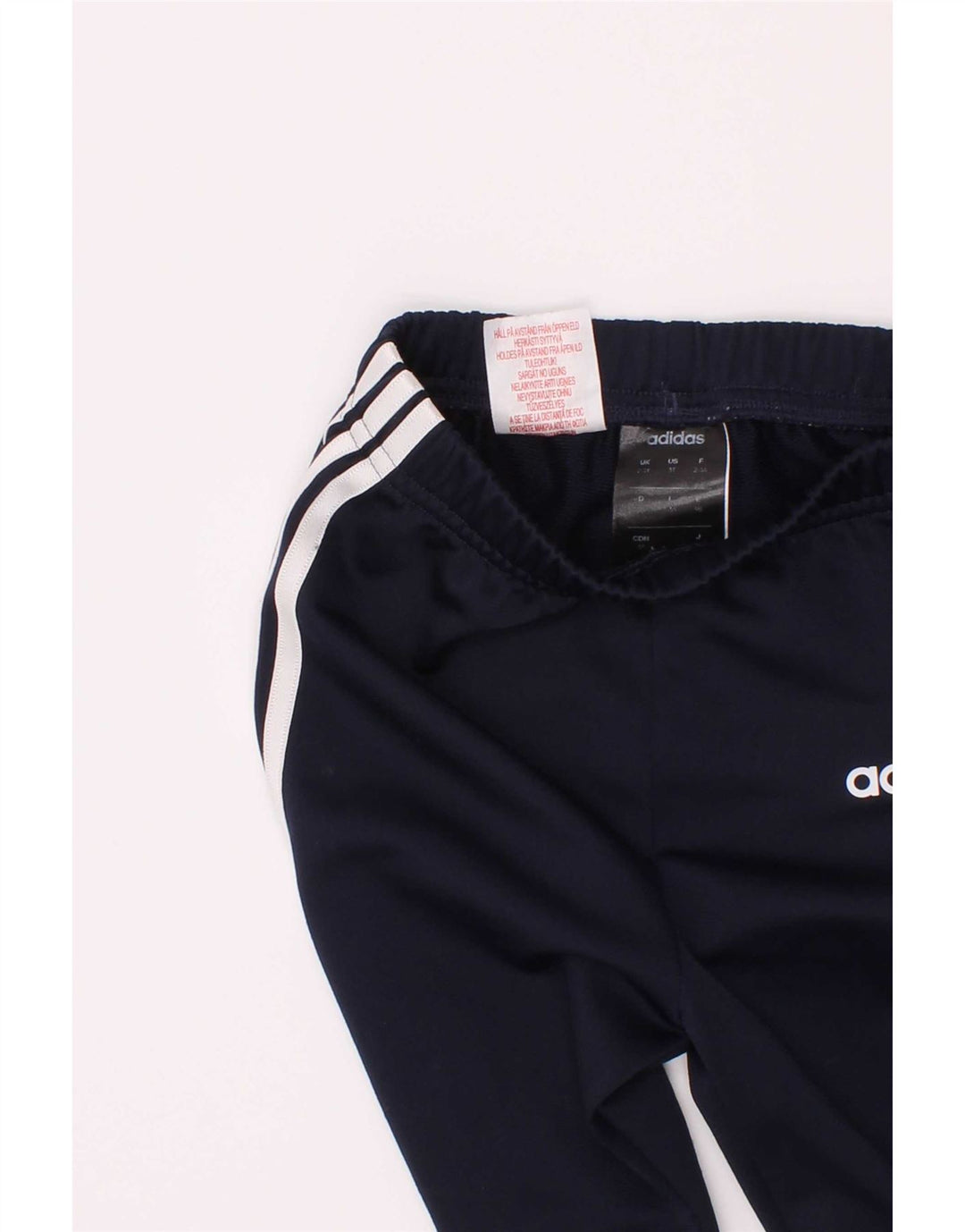 Adidas Drenge Træningsdragt Bukser Joggers 2-3 År Marineblå Polyester