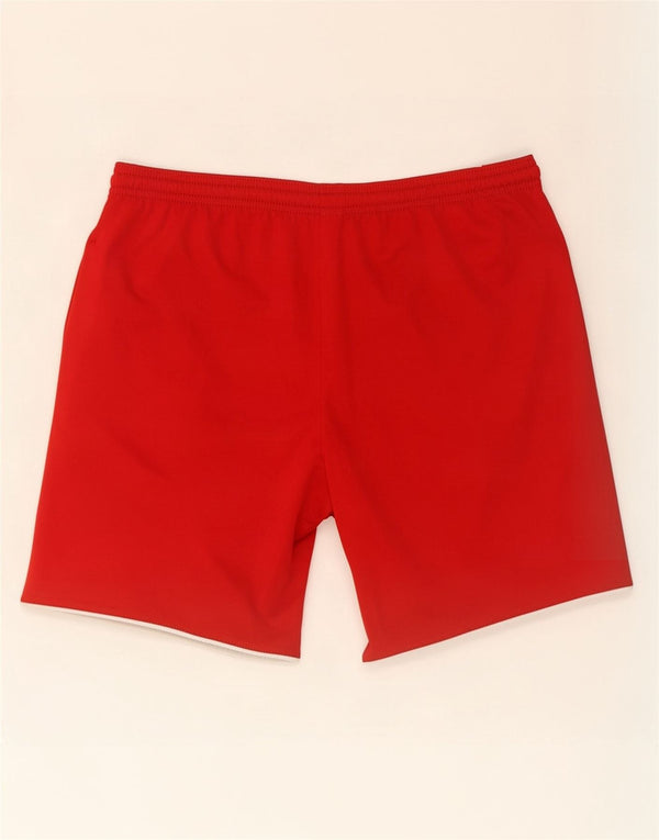 Adidas Mens Sport Shorts Small Red Polyester