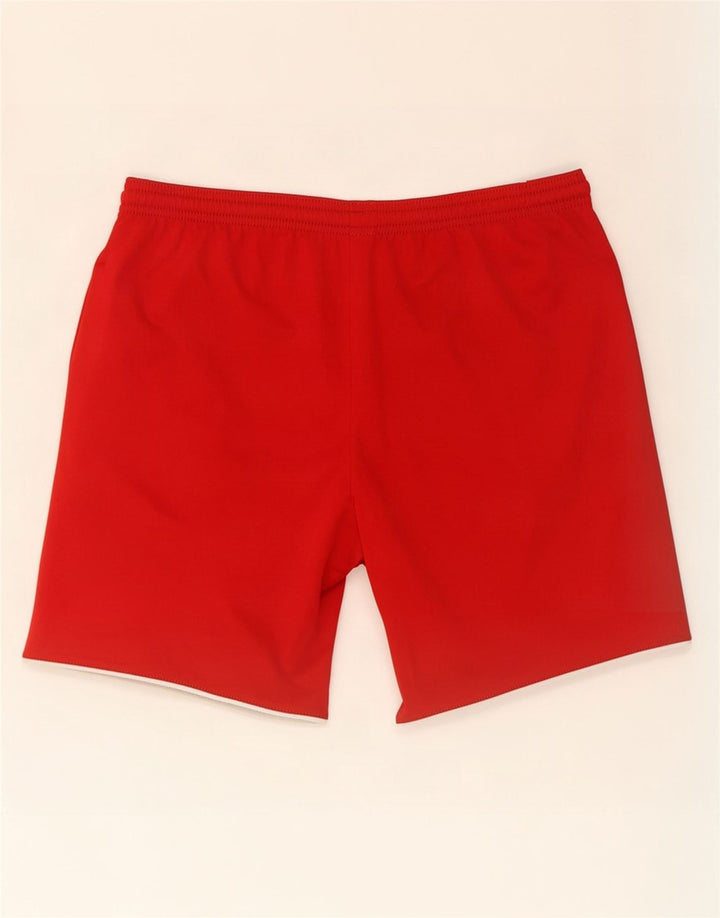 Adidas Mens Sport Shorts Small Red Polyester