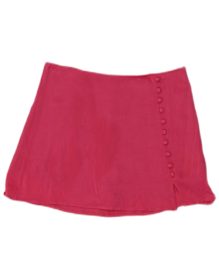 Zara Womens Skort Medium W28 Pink Viscose