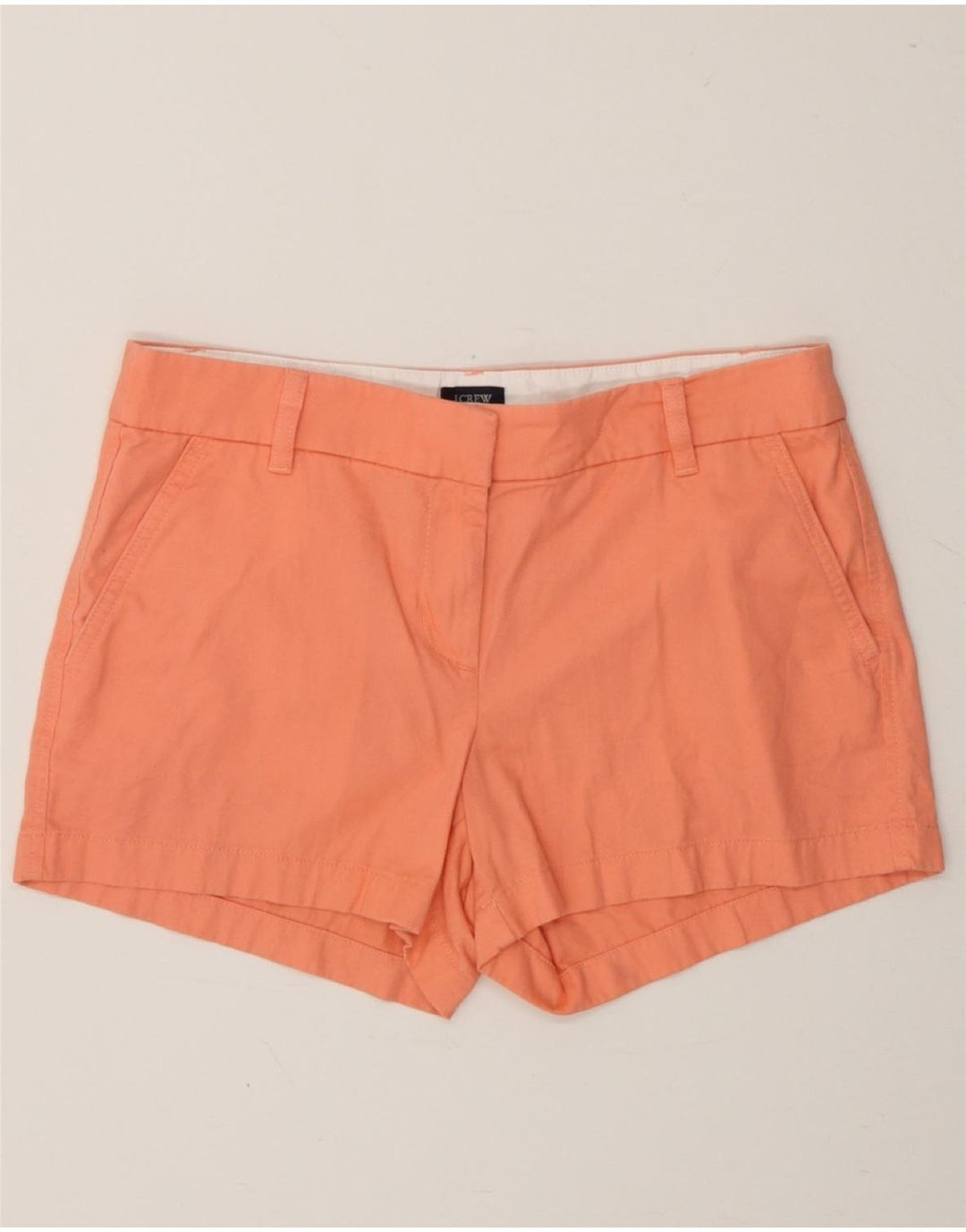 J. CREW Womens Chino Shorts US 6 Medium W30 Pink Cotton Vintage J. Crew and Second-Hand J. Crew from Messina Hembry 