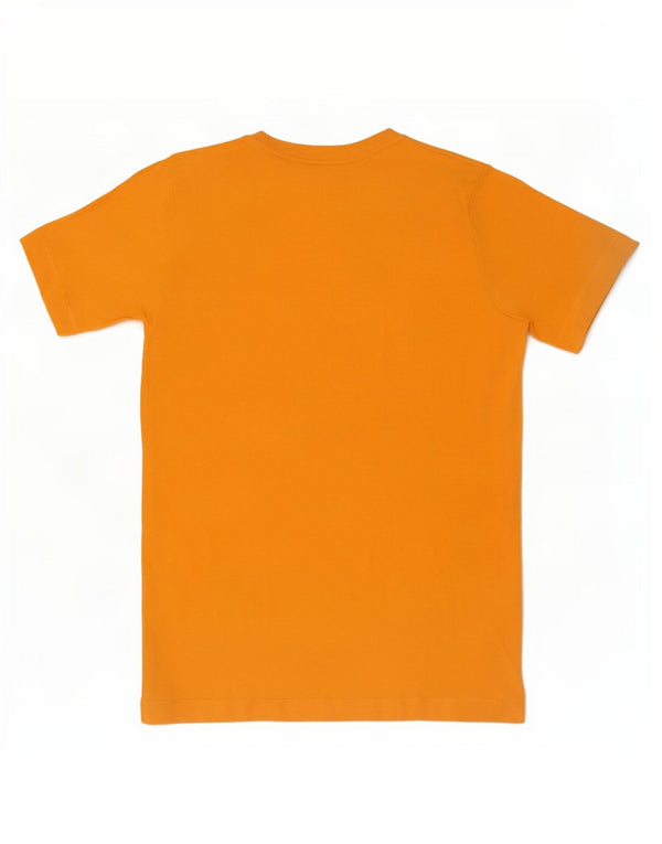 Chłopięcy T-shirt z grafiką Nike, 10-11 lat, średni żółty, bawełniany