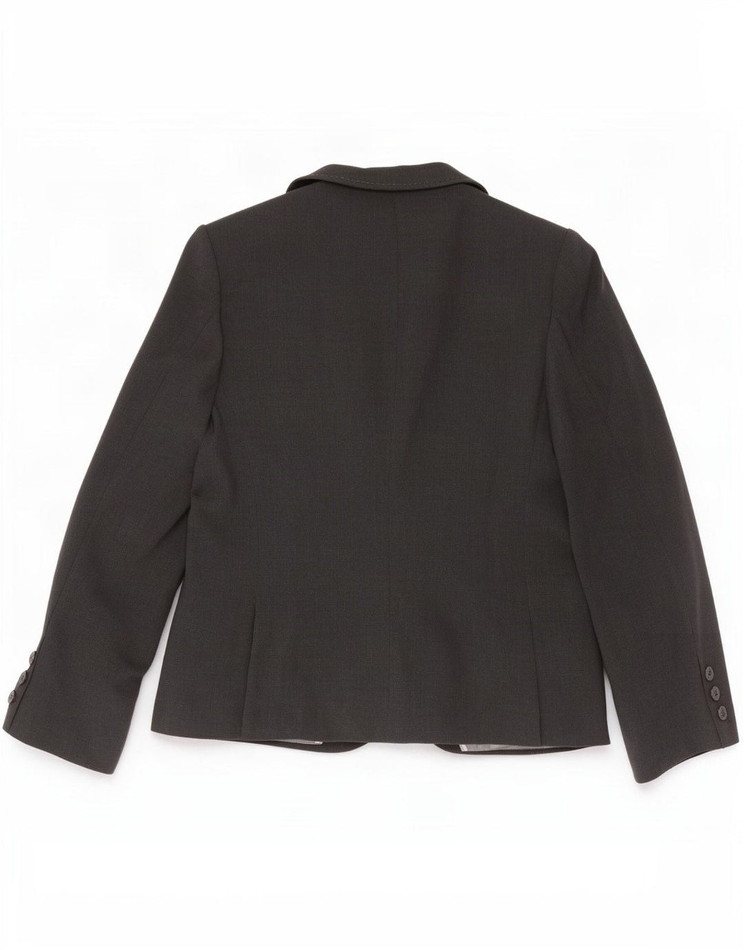 Giacca blazer a 1 bottone Marks & Spencer da donna UK 16 grande poliestere grigio