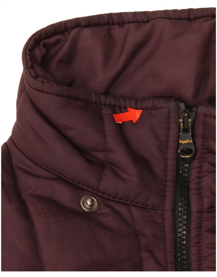 Refrigiwear Chaqueta acolchada para mujer UK 12 Mediana Púrpura Poliamida
