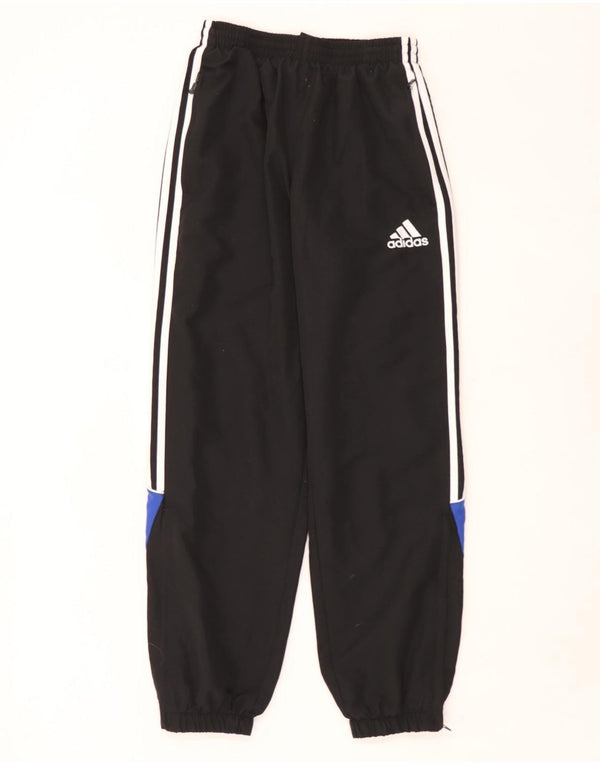 Adidas Pantalon de survêtement pour homme UK 34/36 Small Noir Colourblock