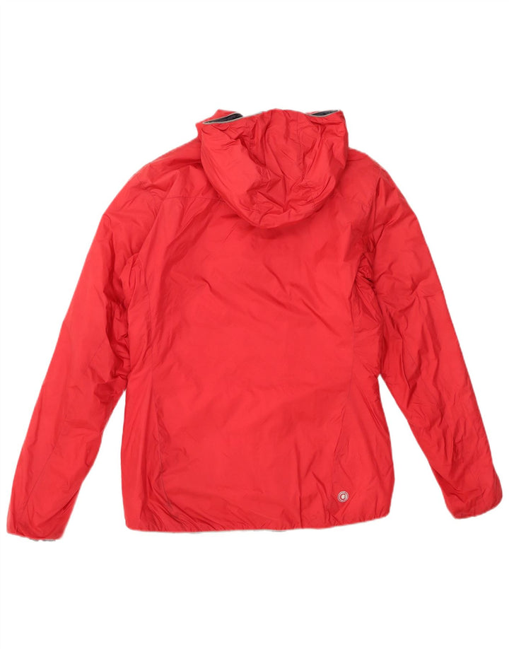 Colmar Womens Hooded Windbreaker Jacket IT 44 Medium Red