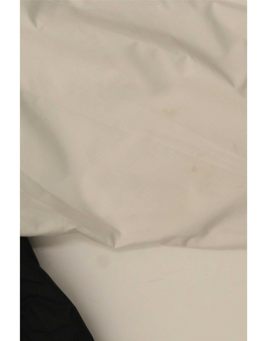 Męska kurtka przeciwdeszczowa z kapturem Nike UK 36 Small White Colorblock